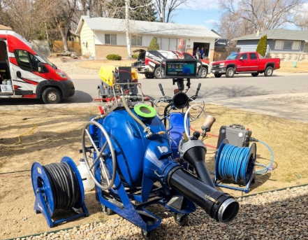Residential Trenchless Sewer Liner Install